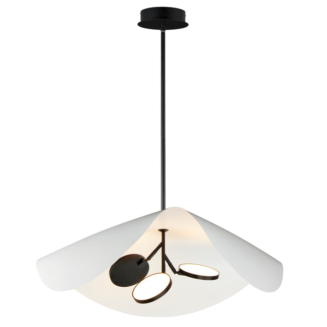 E24968-WTBK - Carmen 32" Pendant - Black
