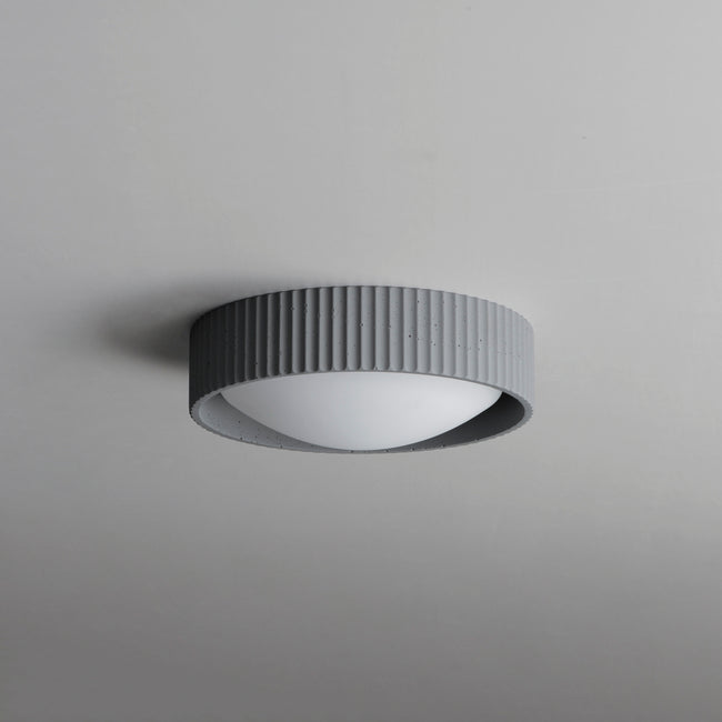 E25050-GY - Souffle 11" Flush Mount Ceiling Light - Gray