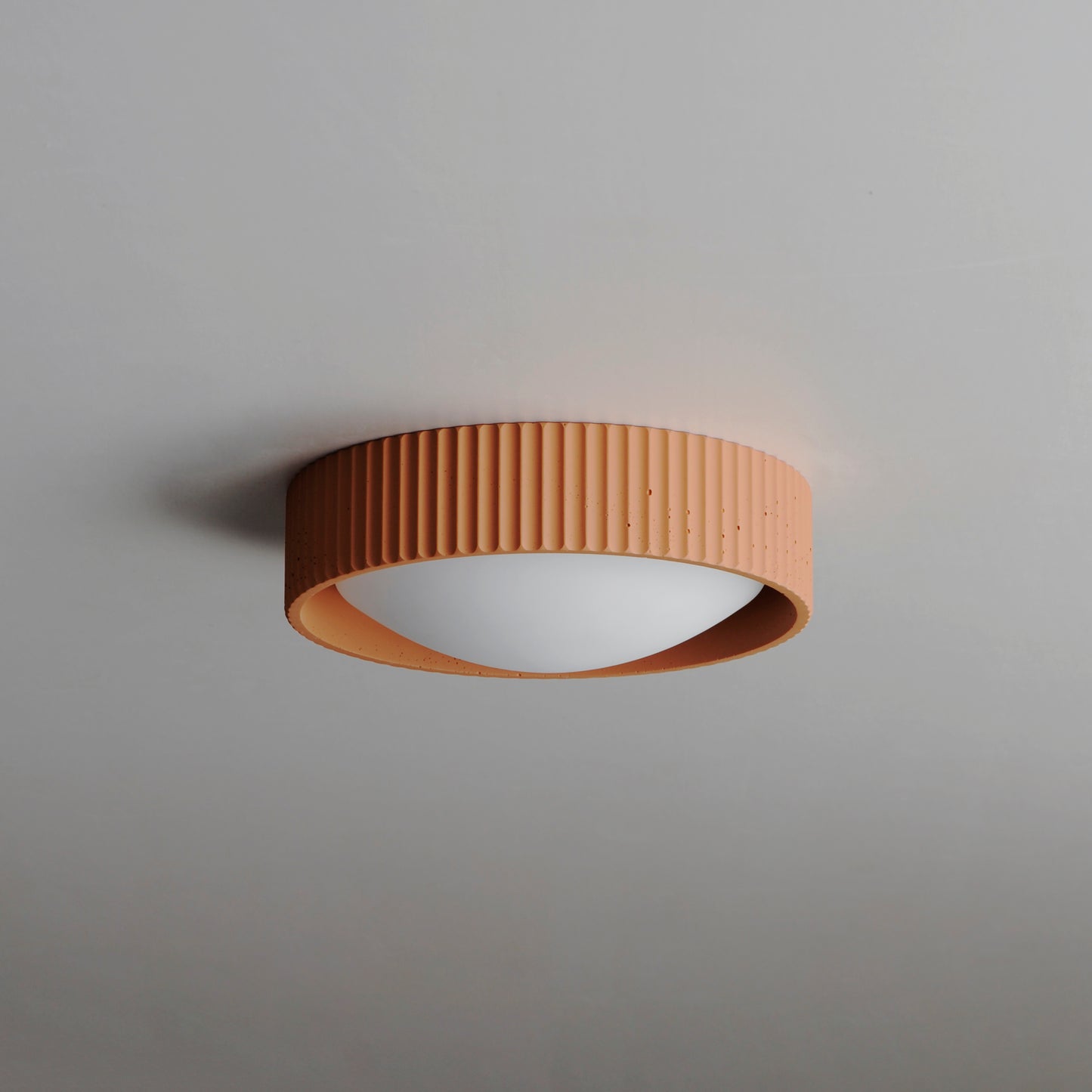 E25050-TRC - Souffle 11" Flush Mount Ceiling Light - Terra Cotta