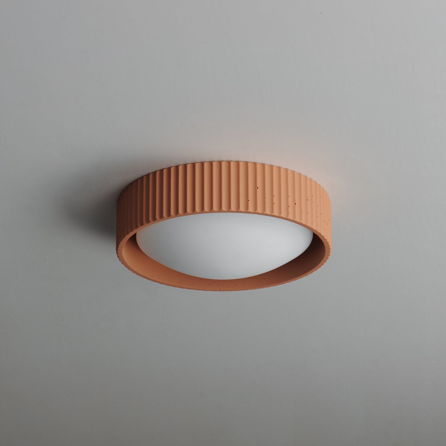 E25050-TRC - Souffle 11" Flush Mount Ceiling Light - Terra Cotta