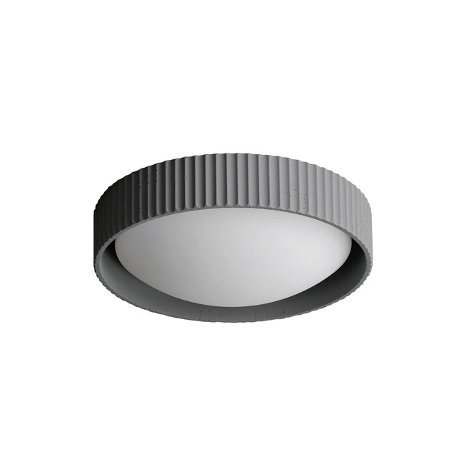 E25051-GY - Souffle 14" Flush Mount Ceiling Light - Gray
