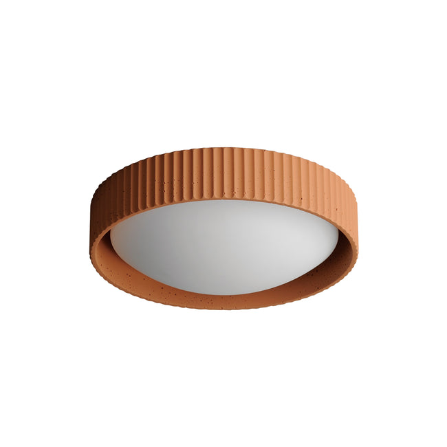 E25051-TRC - Souffle 14" Flush Mount Ceiling Light - Terra Cotta
