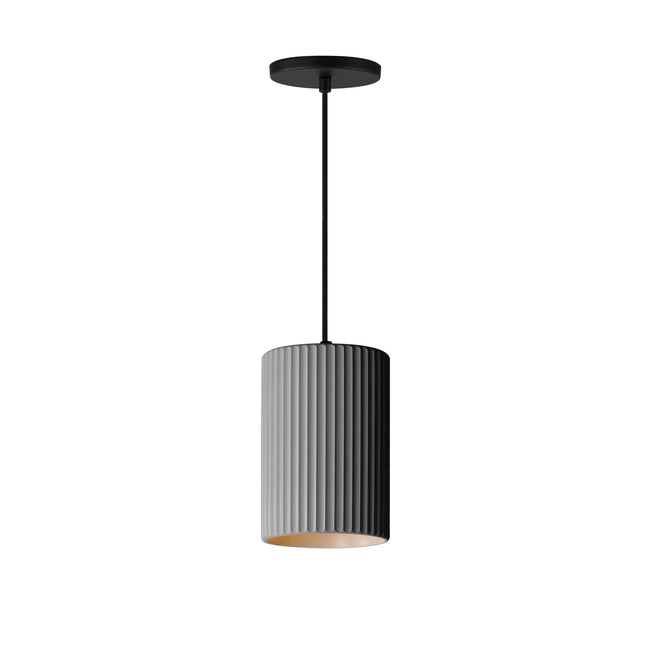 E25052-GY - Souffle 8.5" Pendant - Gray