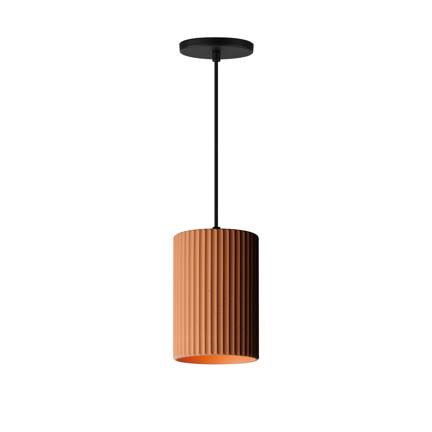 E25052-TRC - Souffle 8.5" Pendant - Terra Cotta