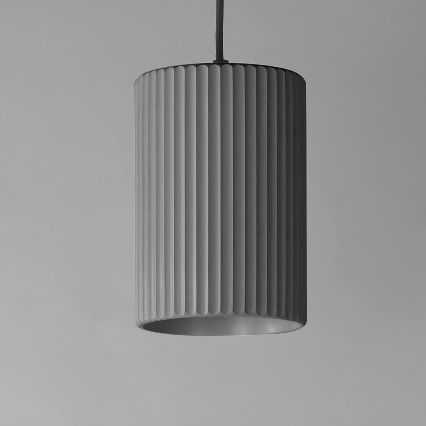 E25052-GY - Souffle 8.5" Pendant - Gray