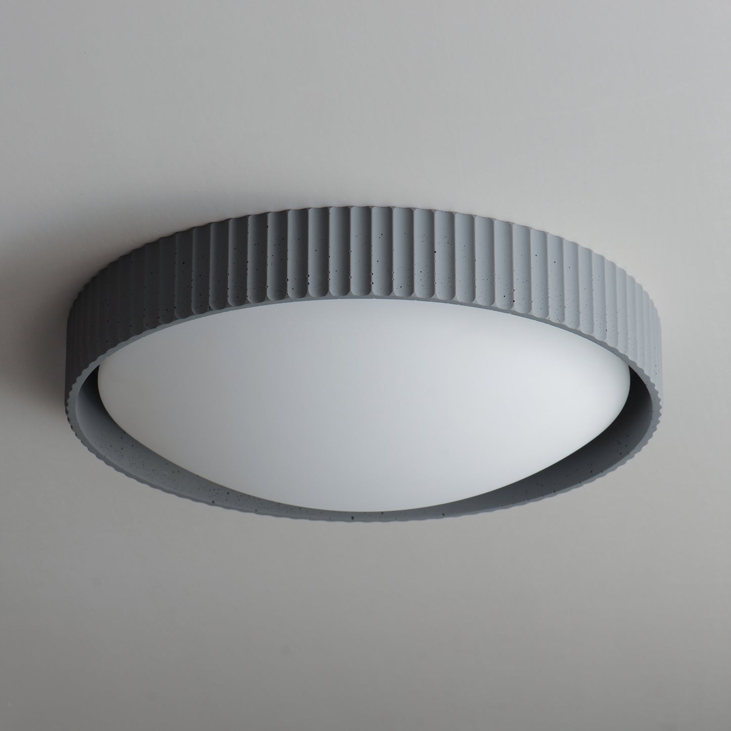 E25058-GY - Souffle 18" Flush Mount Ceiling Light - Gray