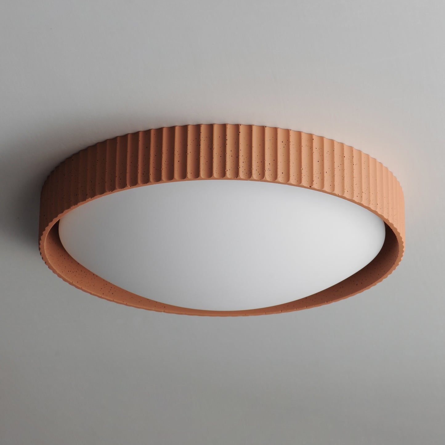 E25058-TRC - Souffle 18" Flush Mount Ceiling Light - Terra Cotta