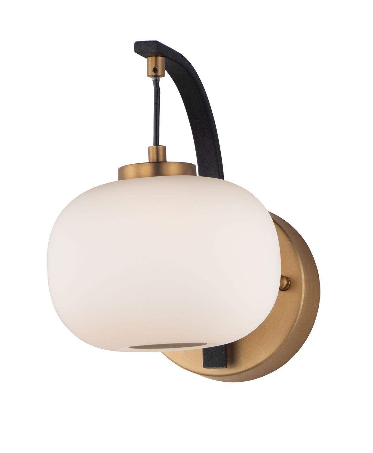 E25062-92BKGLD - Soji 9.25" Wall Sconce - Black / Gold