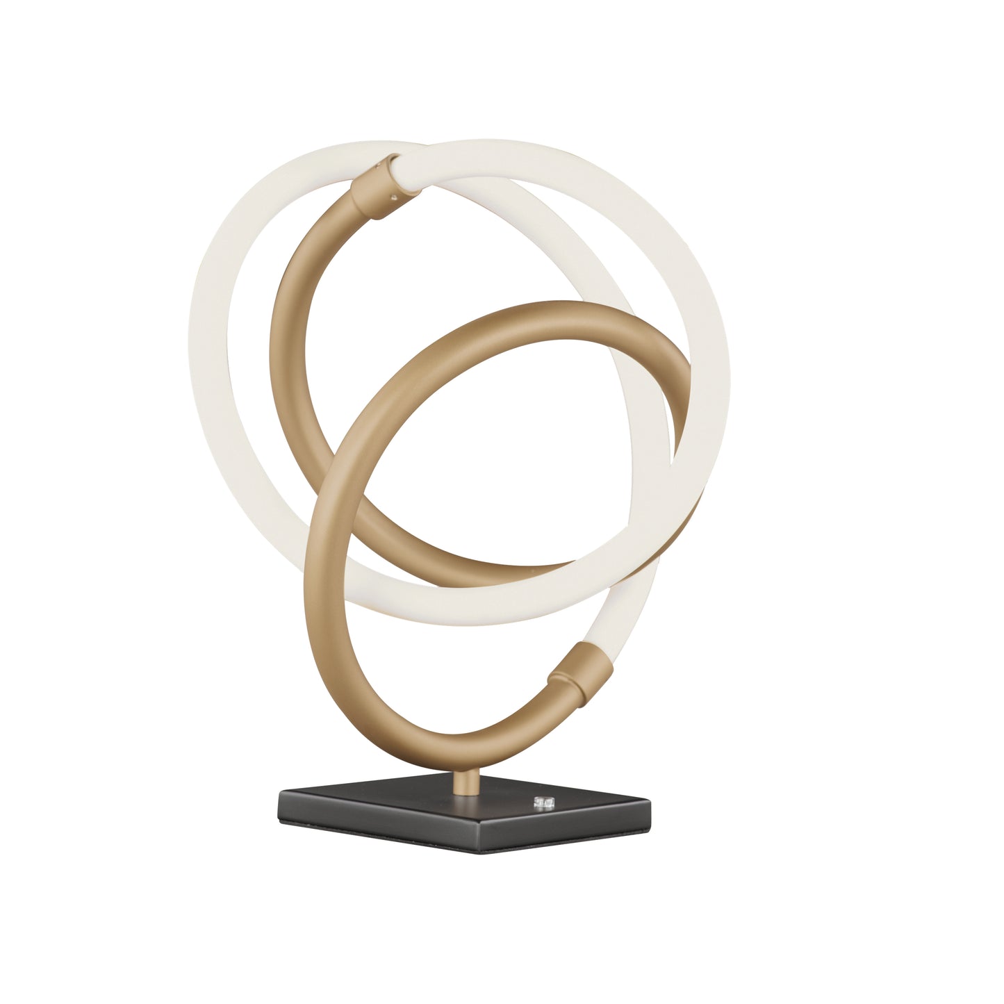 E25090-01BKGLD - Mobius 14" Floor Lamp - Black / Gold