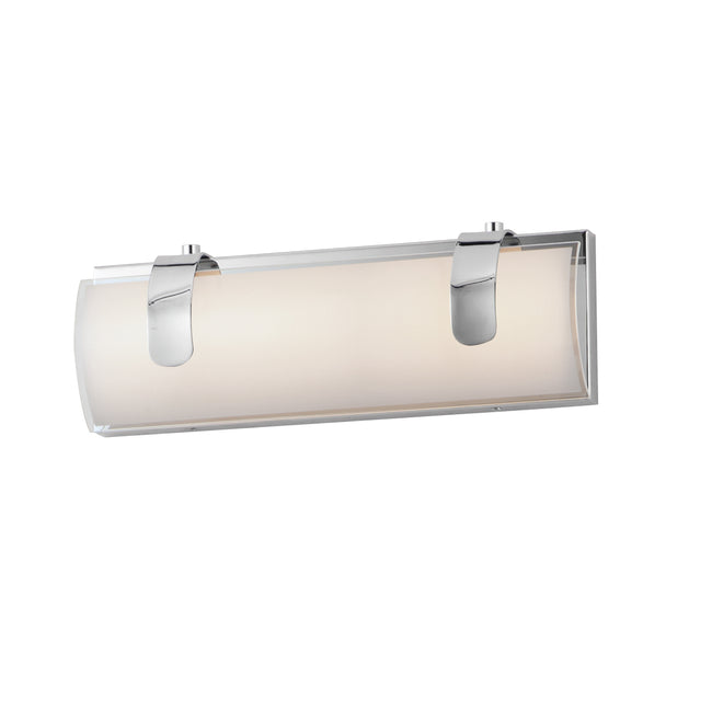 E25131-92PC - Clutch 13" LED Bath Vanity - Polished Chrome