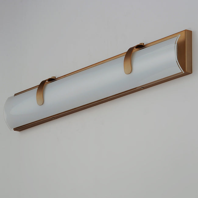 E25135-92GLD - Clutch 30" LED Bath Vanity - Gold