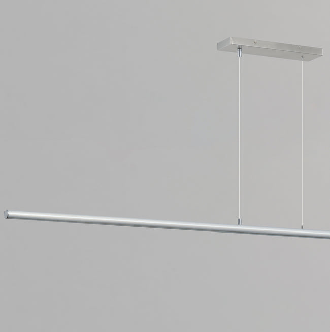 E26008-90SA - Continuum 1.5" Chandelier - Satin Aluminum