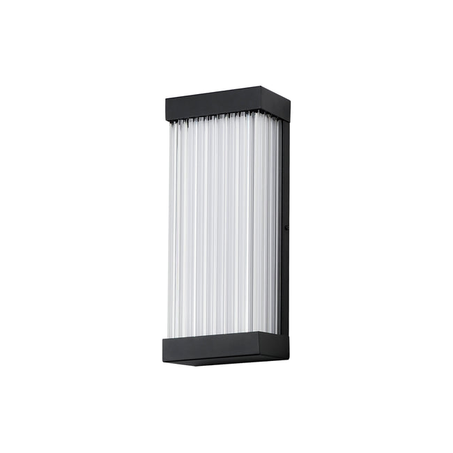 E30230-122BK - Acropolis 14" Outdoor Wall Sconce - Black