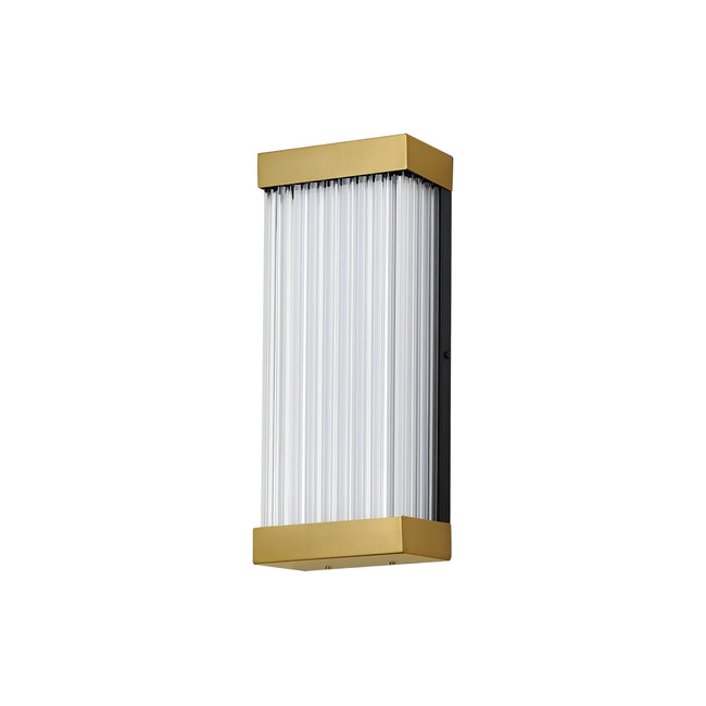 E30230-122NAB - Acropolis 14" Outdoor Wall Sconce - Natural Aged Brass