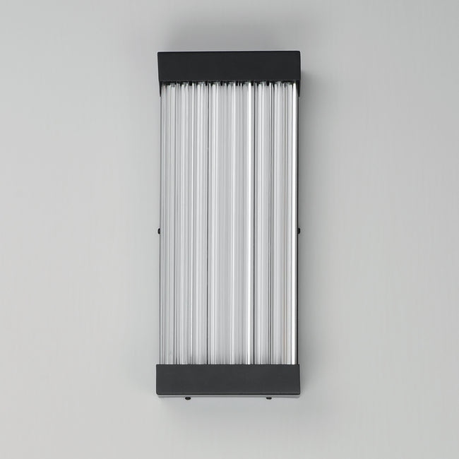 E30230-122BK - Acropolis 14" Outdoor Wall Sconce - Black