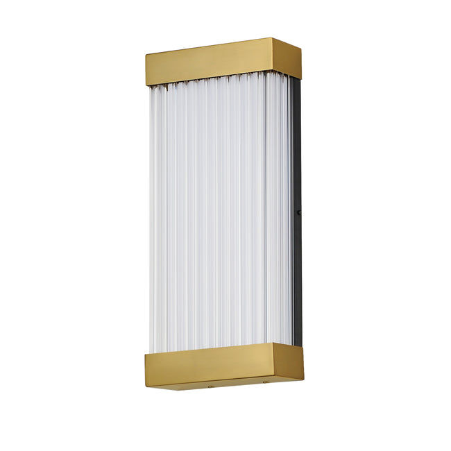 E30232-122NAB - Acropolis 18" Outdoor Wall Sconce - Natural Aged Brass