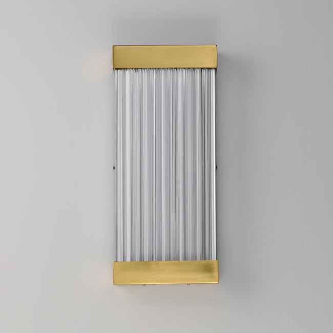 E30232-122NAB - Acropolis 18" Outdoor Wall Sconce - Natural Aged Brass