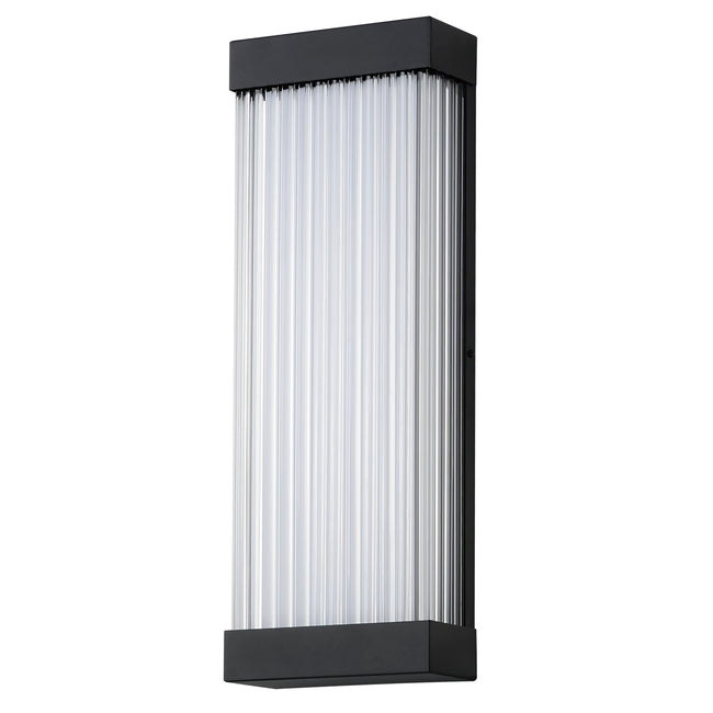 E30234-122BK - Acropolis 22" Outdoor Wall Sconce - Black