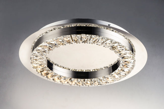 E30561-20PC - Charm 17" Flush Mount Ceiling Light - Polished Chrome