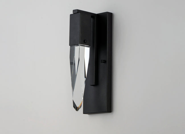 E31240-20BK - Quartz LED Wall Sconce - Black
