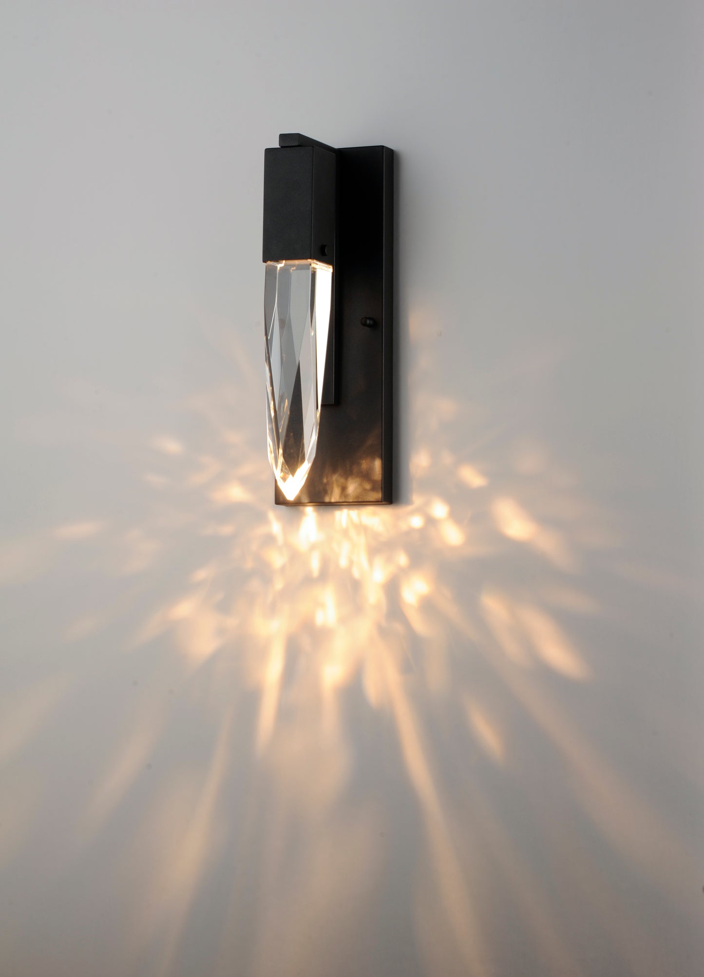 E31240-20BK - Quartz LED Wall Sconce - Black