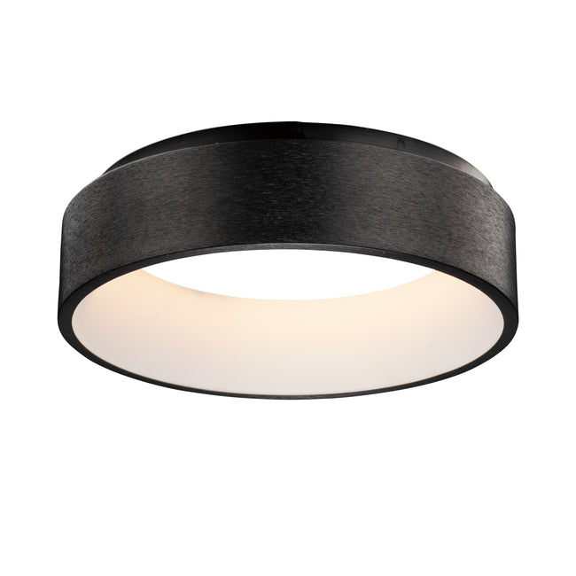 E31250-BBK - iQ WiZ 24" Flush Mount Ceiling Light - Brushed Black