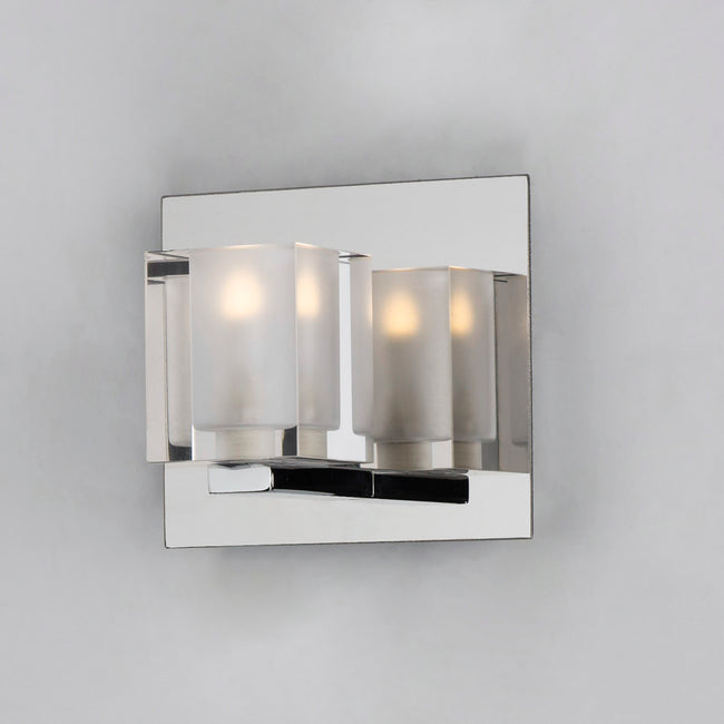 E32031-18PC - Blocs LED Wall Sconce - Polished Chrome
