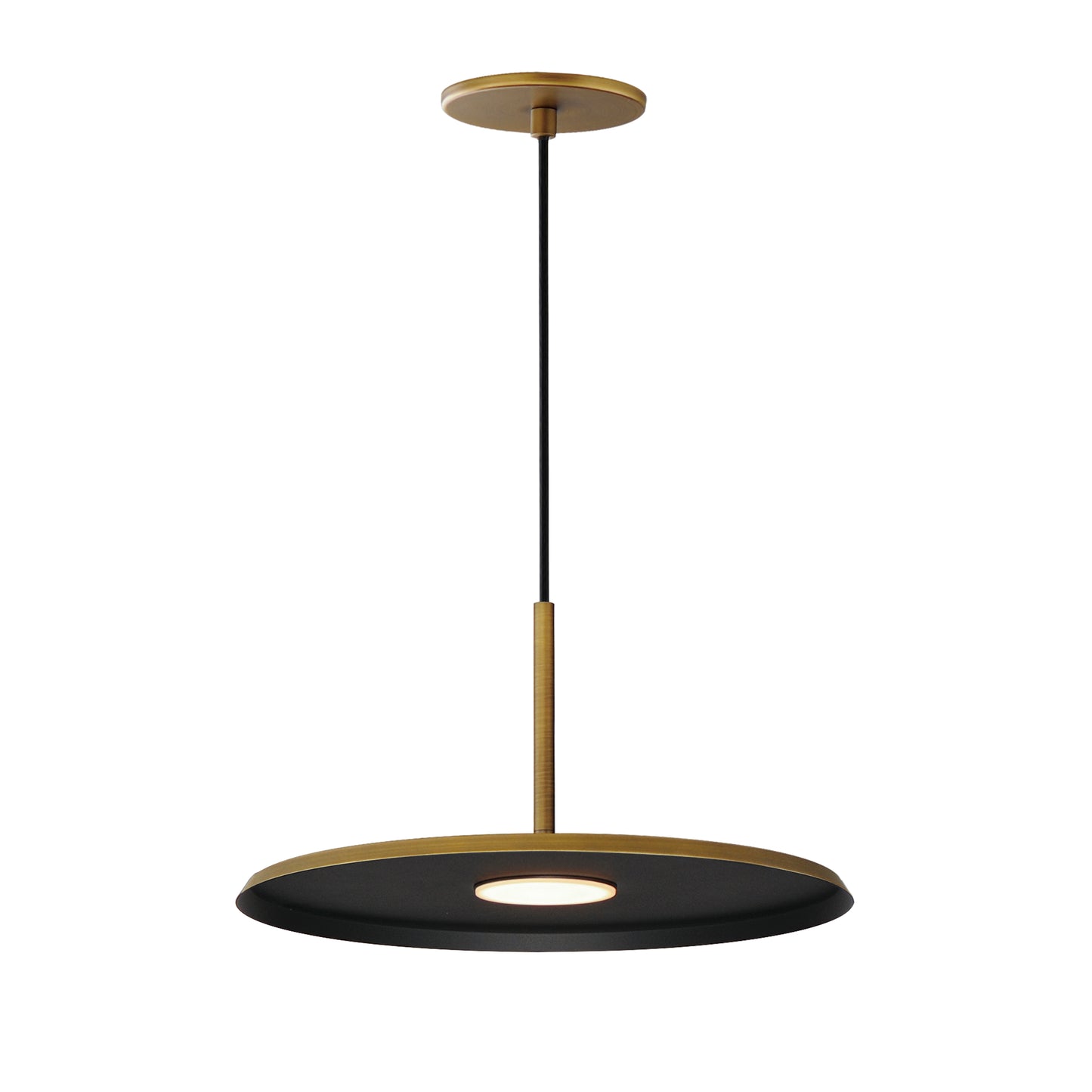 E34001-AB - Berliner 14" Pendant - Antique Brass