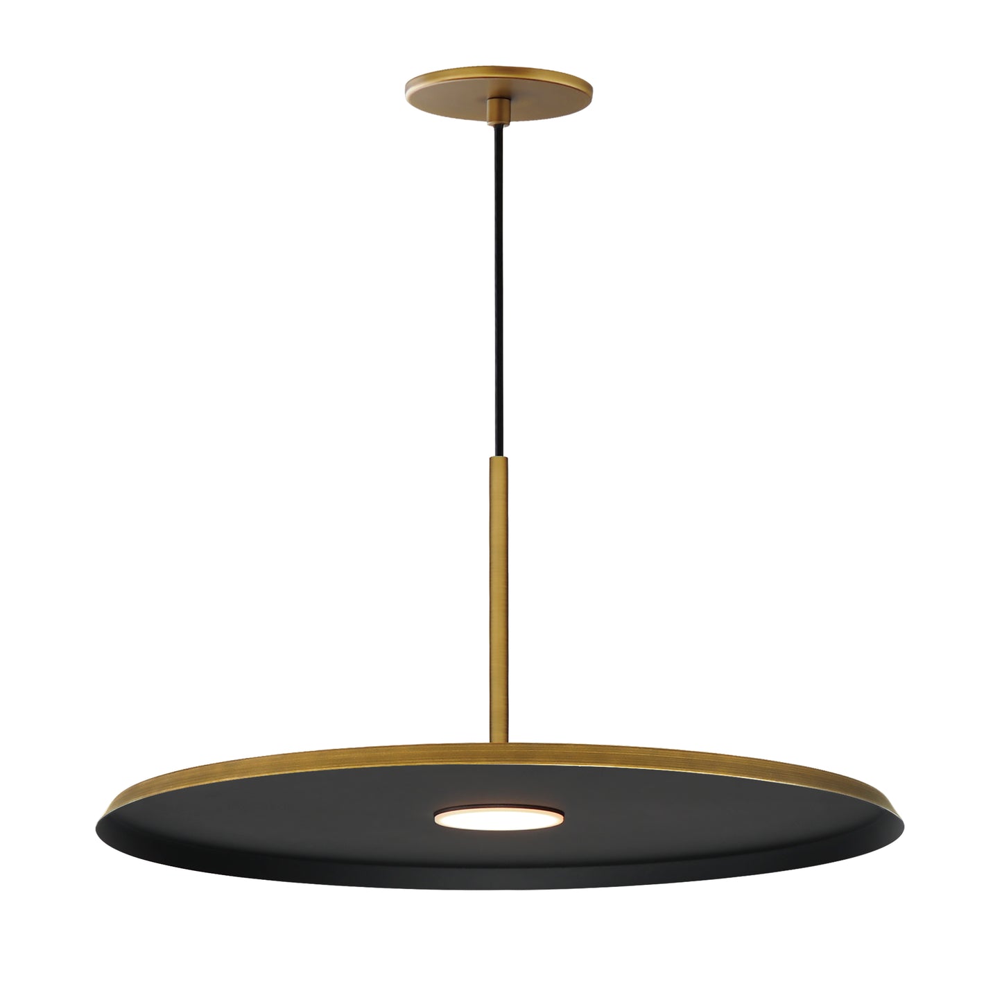 E34002-AB - Berliner 20" Pendant - Antique Brass