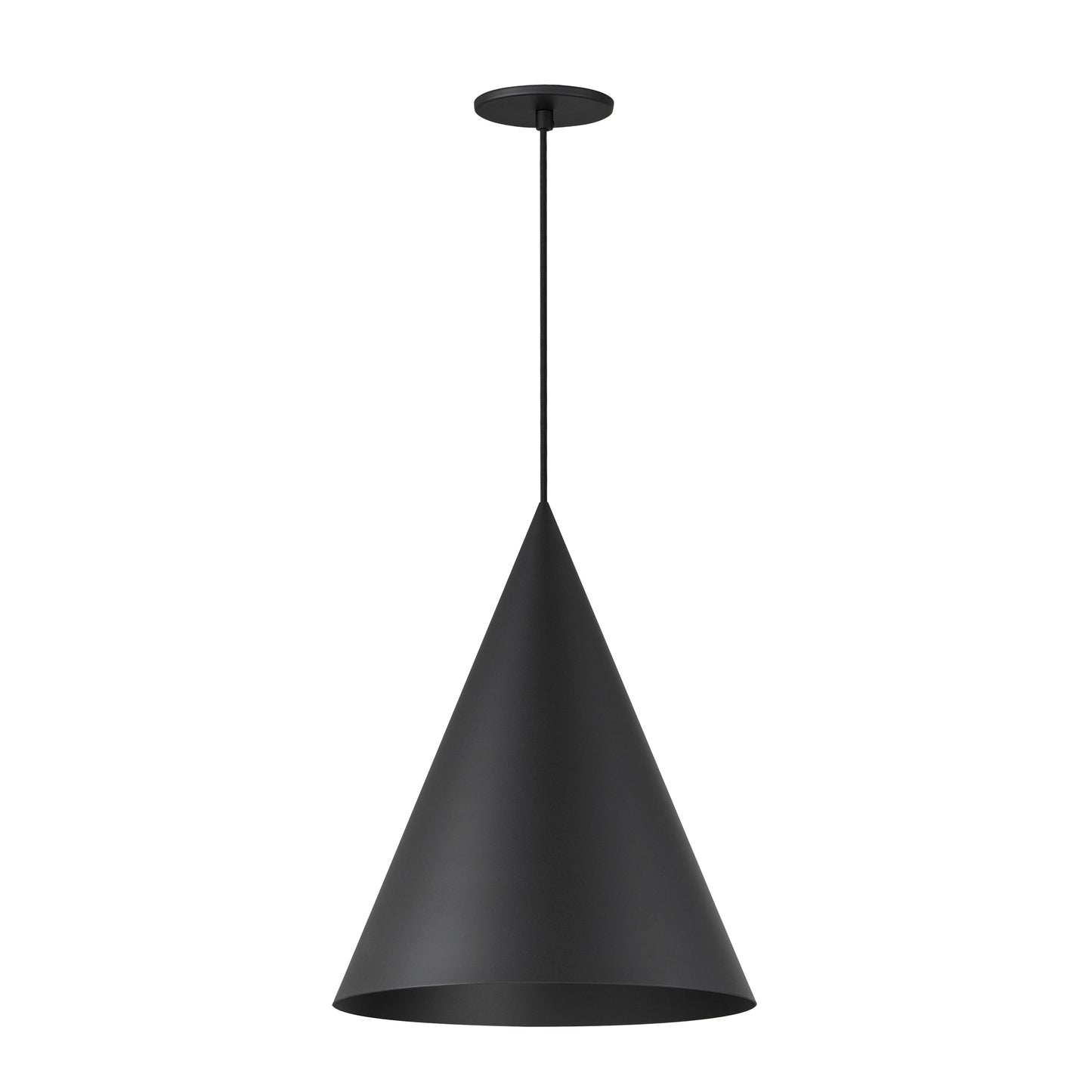 E34501-BK - Pitch 17" Pendant - Black