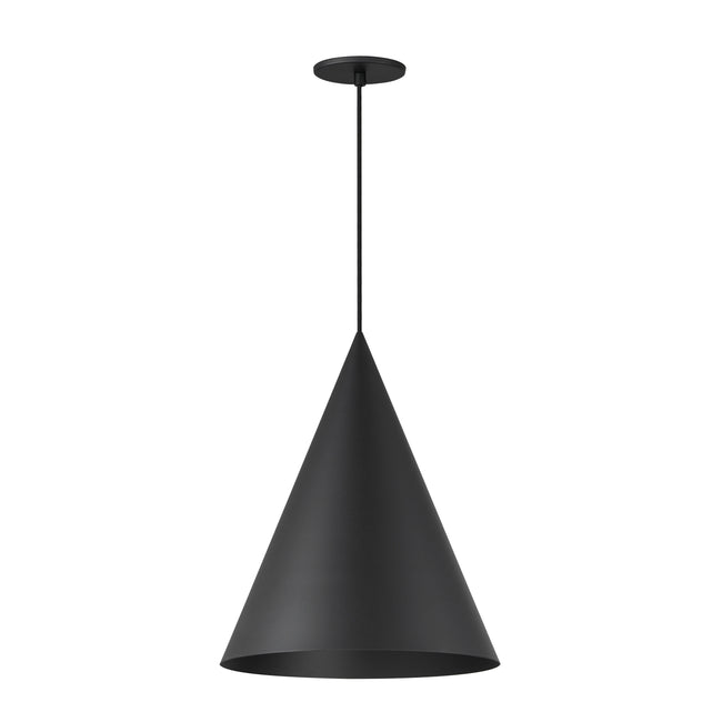 E34501-BK - Pitch 17" Pendant - Black