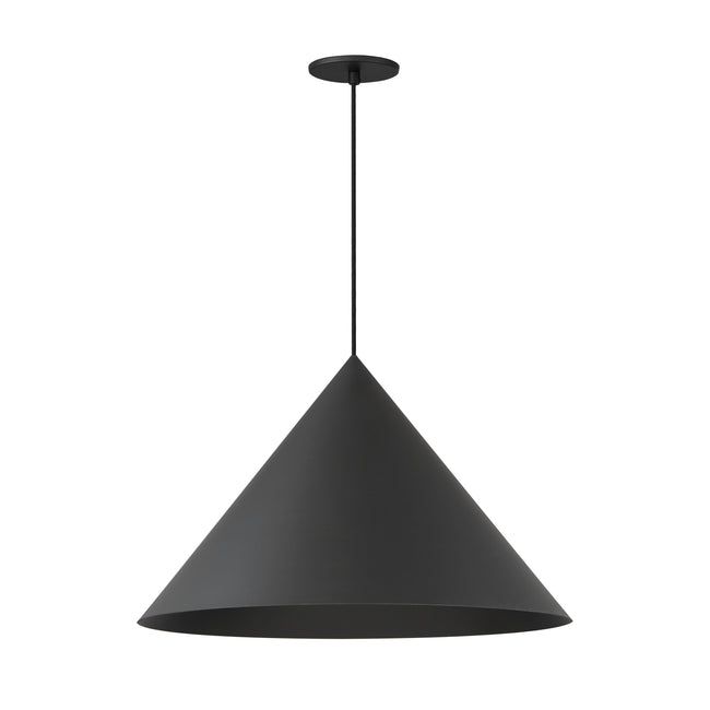 E34502-BK - Pitch 22" Pendant - Black