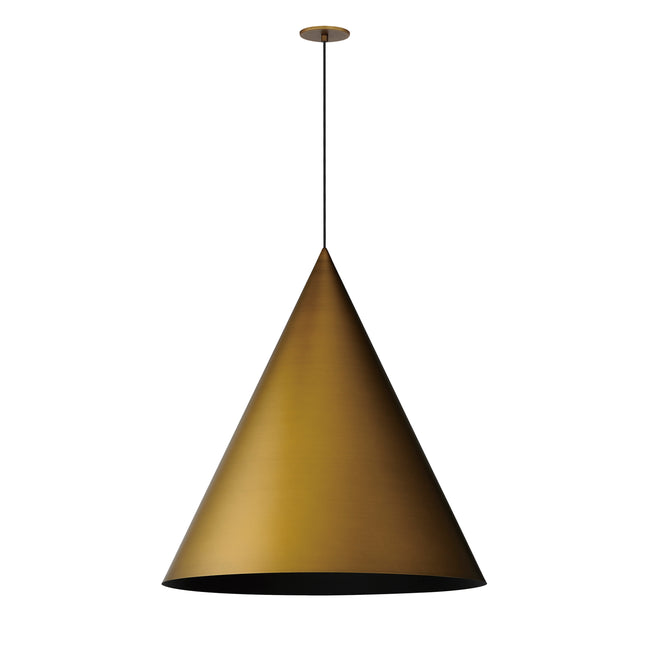E34506-AB - Pitch 31" Pendant - Antique Brass