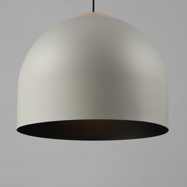 E34606-54GYBK - Foster 20" Pendant - Gray / Black