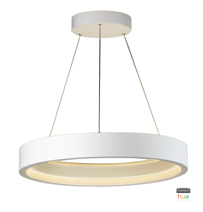 E35004-MW - iCorona FoH 29" Pendant - Matte White