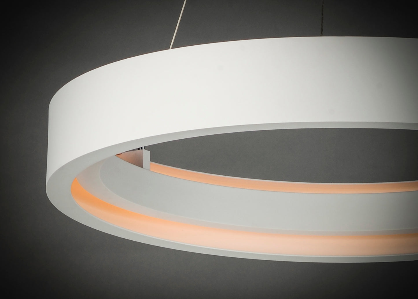 E35004-MW - iCorona FoH 29" Pendant - Matte White