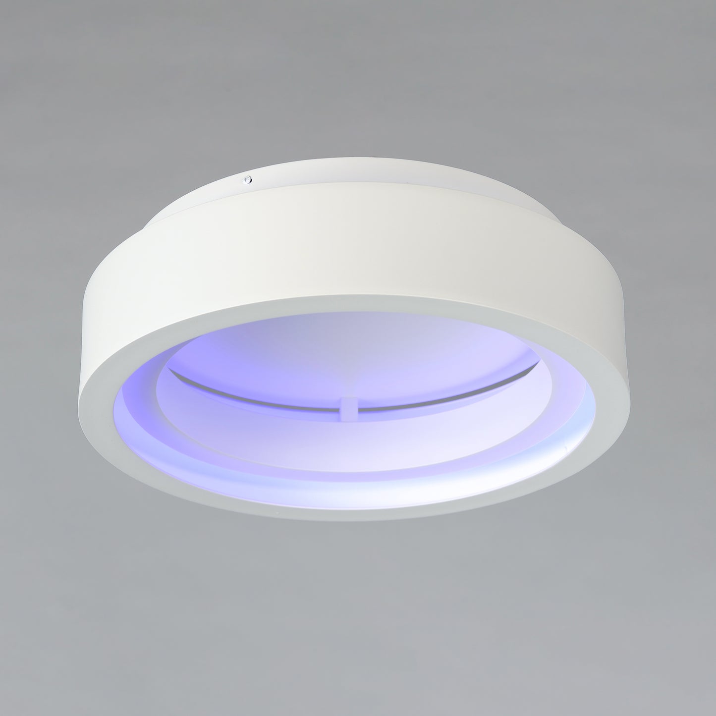 E35100-MW - iCorona WiZ 18" Flush Mount Ceiling Light - Matte White
