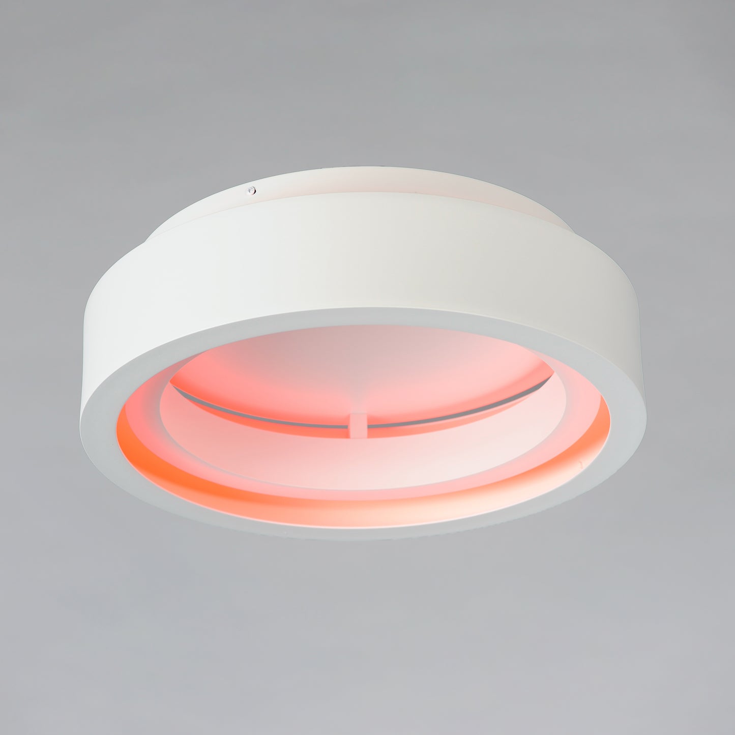 E35100-MW - iCorona WiZ 18" Flush Mount Ceiling Light - Matte White