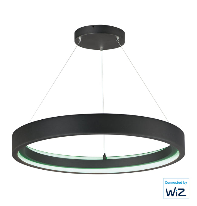 E35106-BK - iCorona WiZ 36" Pendant - Black