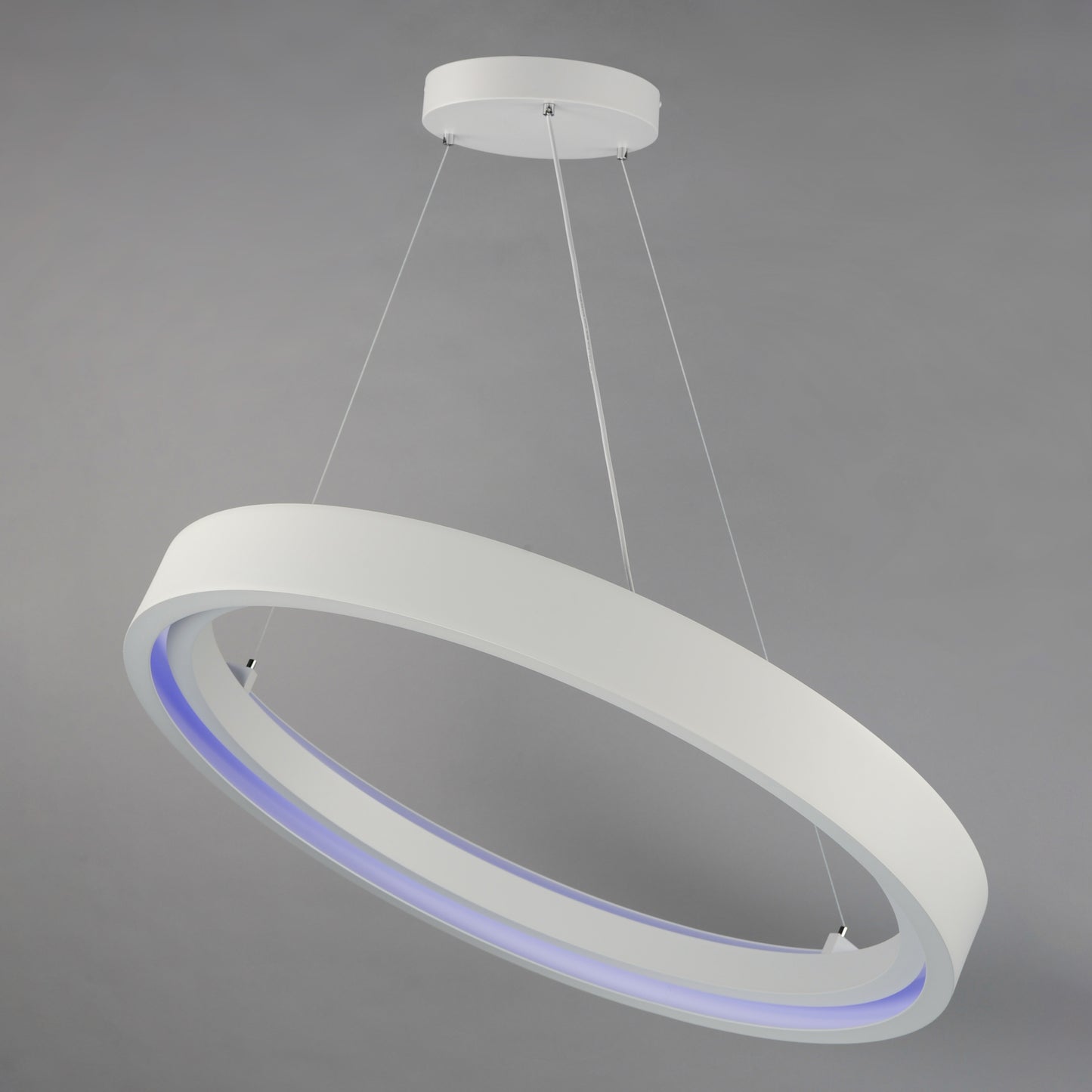 E35106-MW - iCorona WiZ 37" Pendant - Matte White