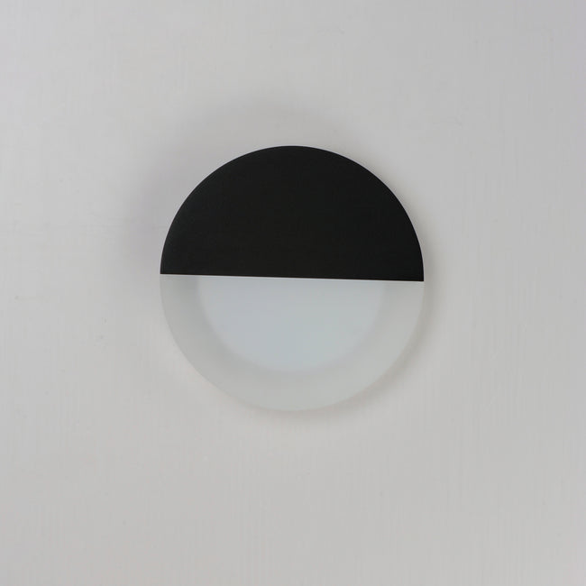 E41280-BK - Alumilux Glow 10" Outdoor Wall Sconce - Black
