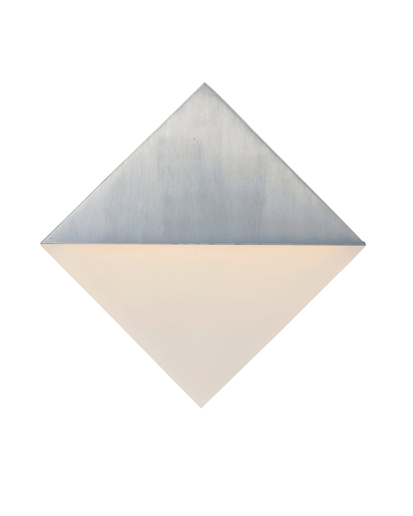 E41284-SA - Alumilux Glow 8" Outdoor Wall Sconce - Satin Aluminum