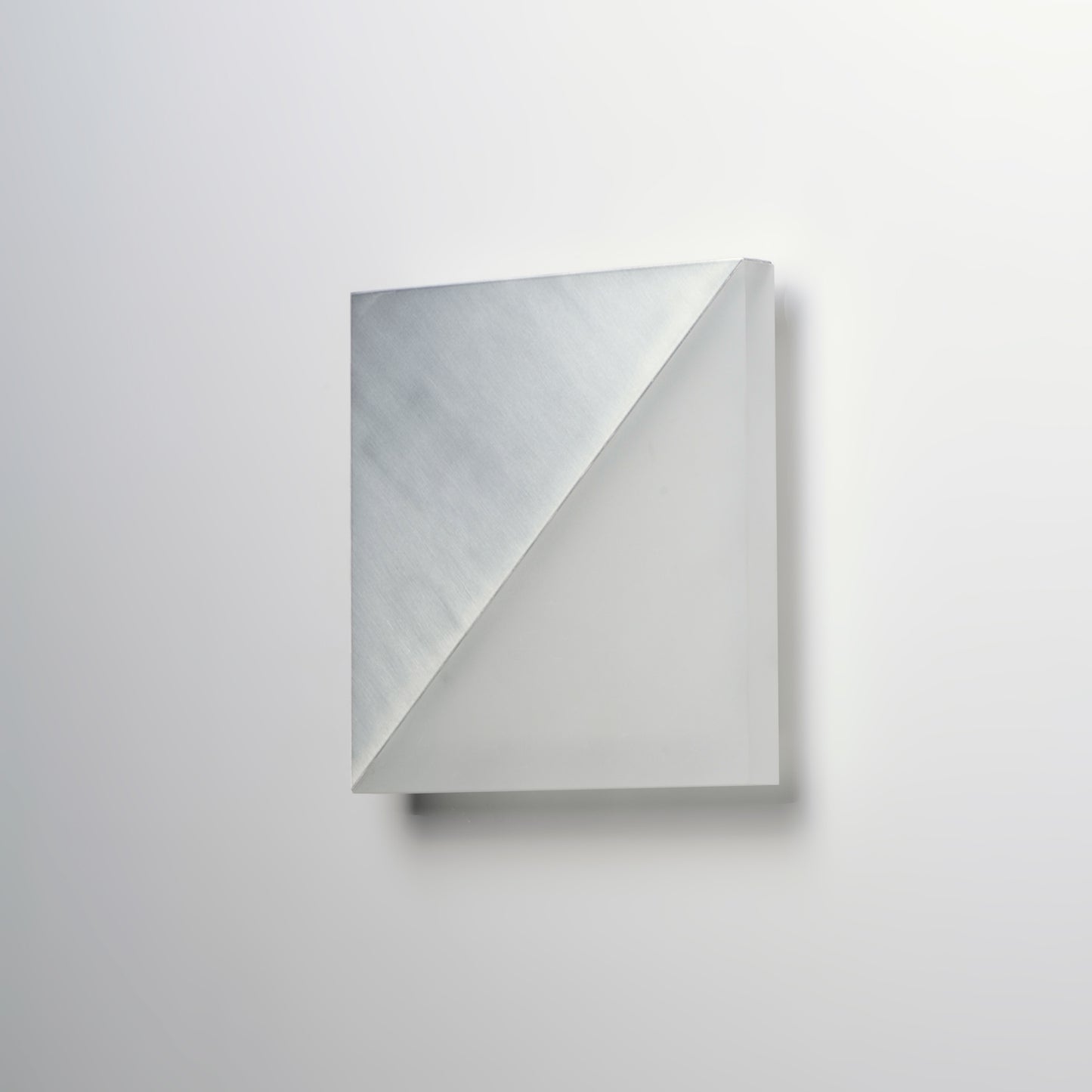 E41284-SA - Alumilux Glow 8" Outdoor Wall Sconce - Satin Aluminum