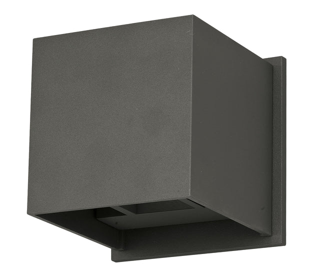 E41308-BZ - Alumilux Cube 4.5" Outdoor Wall Sconce - Bronze