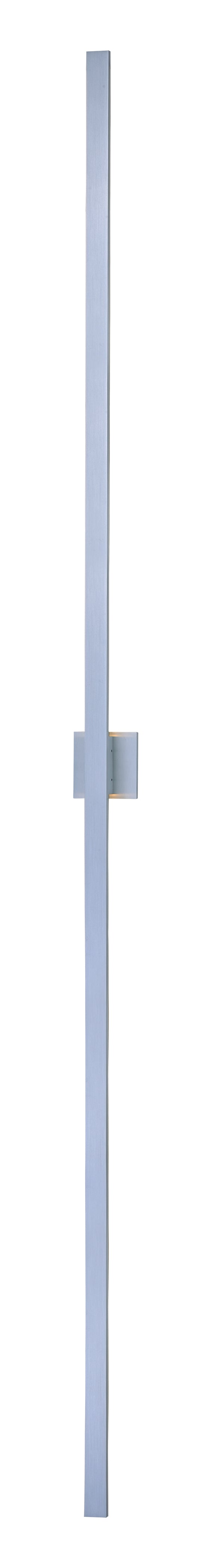 E41348-SA - Alumilux Line 96" Outdoor Wall Sconce - Satin Aluminum