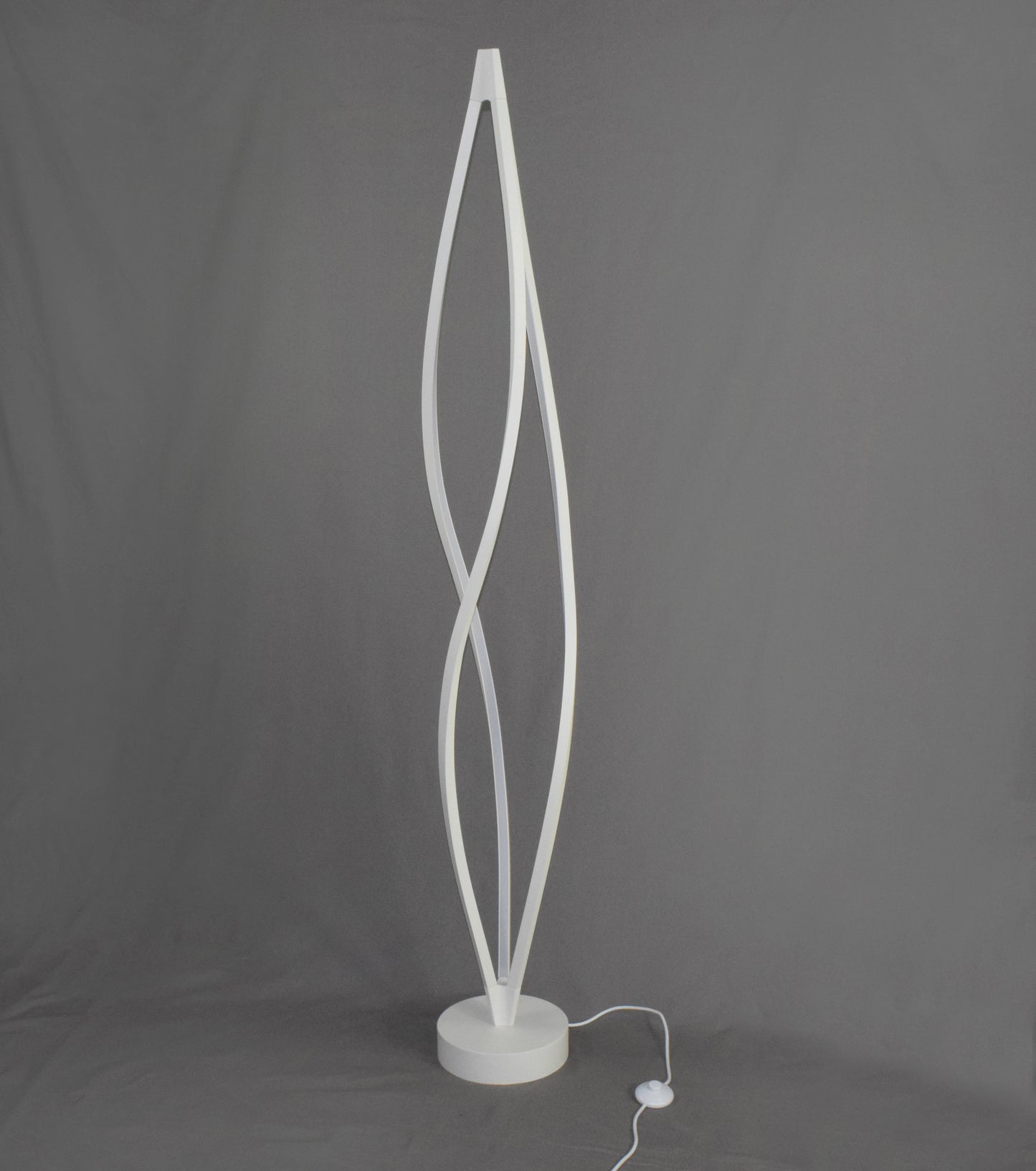 E41398-11MW - Cyclone LED 72" Floor Lamp - Matte White