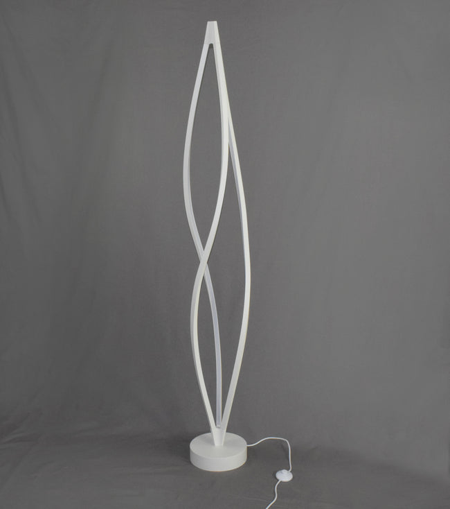 E41398-11MW - Cyclone LED 72" Floor Lamp - Matte White