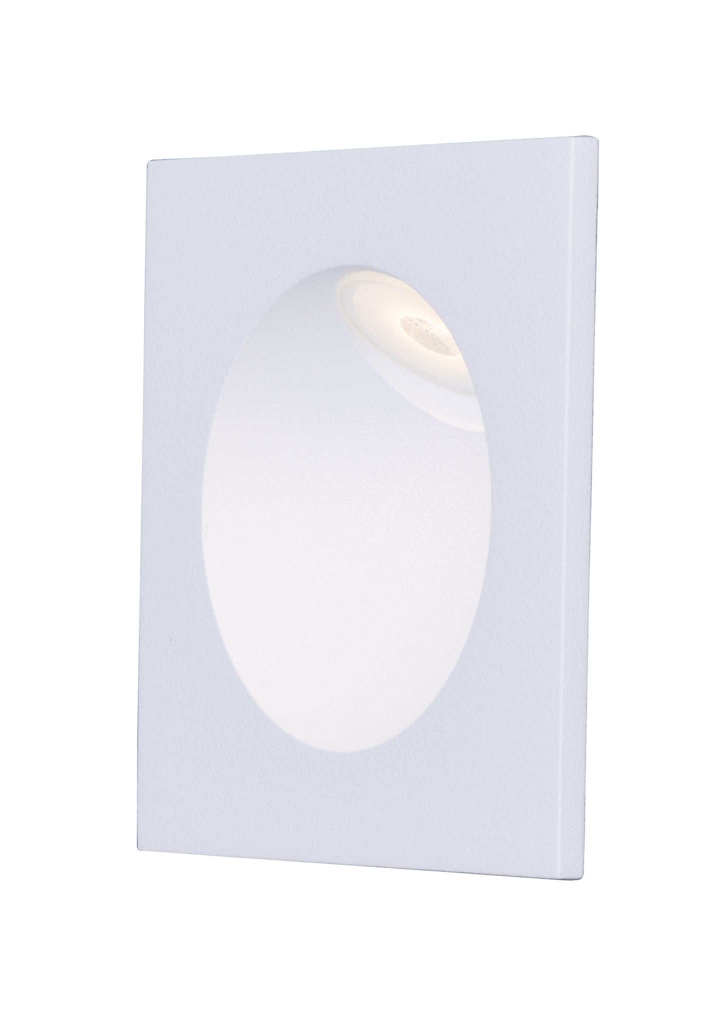 E41403-WT - Alumilux Step Light 3.25" Outdoor Wall Sconce - White