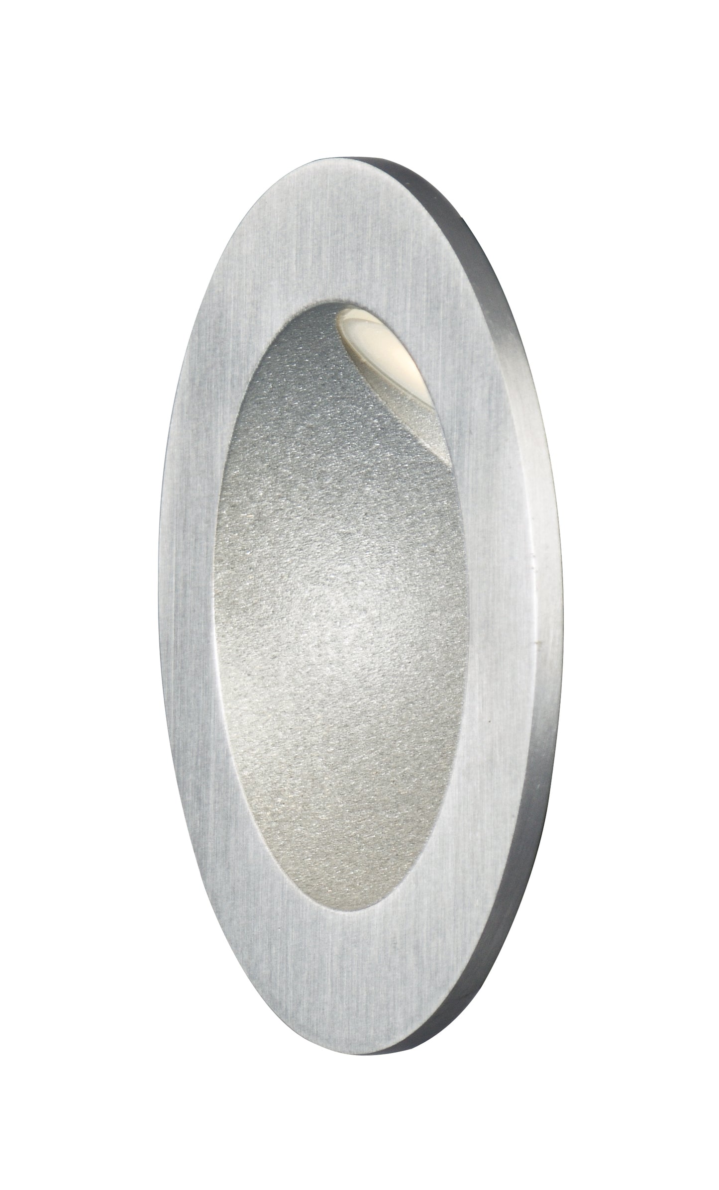 E41404-SA - Alumilux Step Light 3.25" Outdoor Wall Sconce - Satin Aluminum