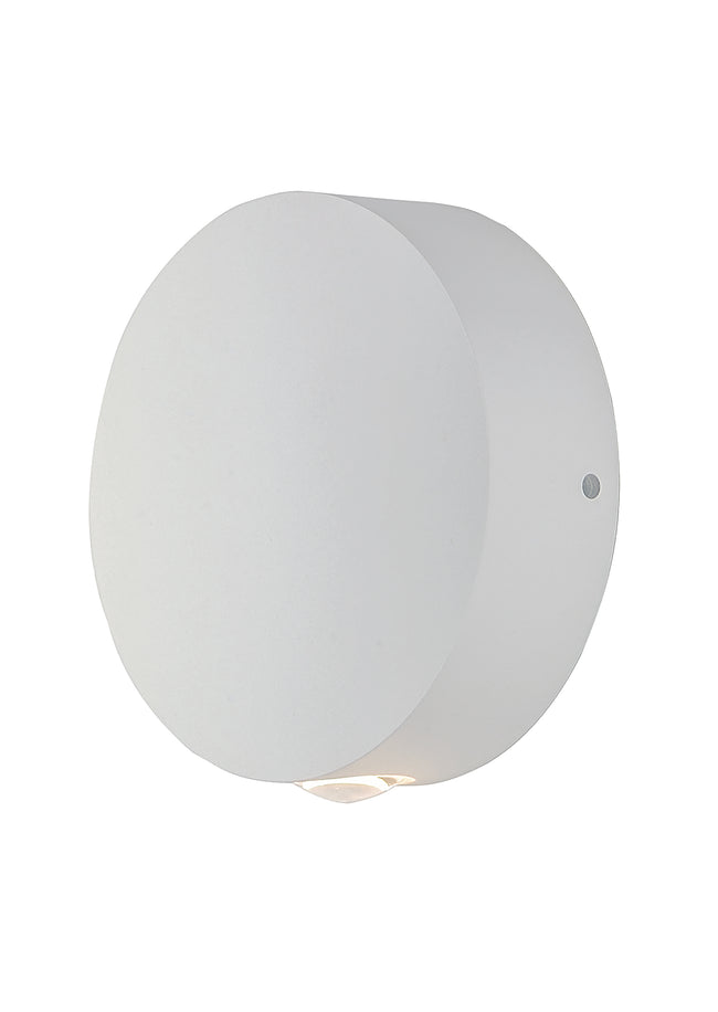 E41540-WT - Alumilux Glint 5" Outdoor Wall Sconce - White